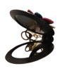 iShopping - FS Couture Flip Mirror Key Chain Black