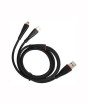 iShopping - Itel 2-in-1 Multi Charging Cable - Black (ICD-X11)