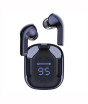 iShopping - Air31 Wireless Earbuds Crystal Transparent - Black