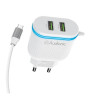 iShopping - Audionic 2.4 amp Android Fast Charger White (S60)