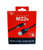 iShopping - Itel Micro USB Fast Charging Data Cable Black (M22N)