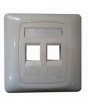 iShopping - 3M 2-Port Single Gang Faceplate (XF003849211)