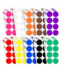 iShopping - 2 Inch Round 10 Assorted Color Coding Sticker - 40 Stickers
