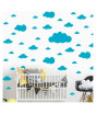 iShopping - Cartoon Clouds Wall Stickers For Kids - 68pcs/set