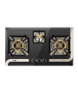iShopping - Nasgas Built In Hob Steel Top (DG-933 BK)