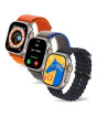 iShopping - Haino Teko T93 Ultra Max 49MM Smart Watch With 3 Straps
