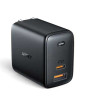 iShopping - Aukey Ominia Mix 65W Dual Port PD Charger Black (PA-B3)