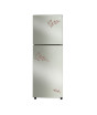 iShopping - PEL Glass Door Freezer-on-Top Refrigerator 9 Cu Ft Pattern Mirror Red (PMR) (PRGD-2550)