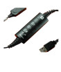 iShopping - Accutone AUC Tel/USB Adapting Cable Black