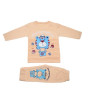 iShopping - Komfy Printed Baba Suit Bisque (NBB046)