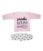 iShopping - Komfy Printed Unisex Baby Suit Pink (NBN074)