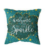 iShopping - ZamZam Green Blooms Cushion Cover 