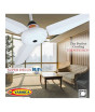iShopping - Yashica Deluxe Super Ceiling Fan - Black