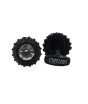 iShopping - Cufflers Designer Black Circle Cufflinks - (CU-4004)