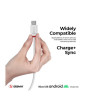 iShopping - Sigma High Speed 2.1A Micro Data Cable C3 White
