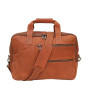iShopping - Pious Genuine Leather Laptop Bag - Tan