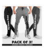 iShopping - Fashion Flies Fit Quality Trouser For Men - Pack Of 3