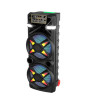 iShopping - Xtreme PARTY 1212 Double 12" Trolley Speaker 1.0 With UHF Mic