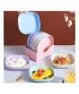 iShopping - Matrix Plastic Plate with Stand - 10Pcs