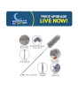 iShopping - Matrix Foldable Cleaning Grey Duster