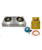 iShopping - Murphy LPG Gas Stove (GD-402) With LPG Cylinder 5kg and Gas Pipe With 3 Star Regulator