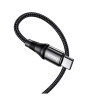 iShopping - Hoco 100W Type C To C Charging Data Cable 2 Meter Black (X50)