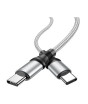 iShopping - Hoco 100W Type C To C Charging Data Cable 2 Meter Black (X50)