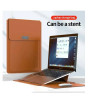 iShopping - Leather Laptop Sleeve Bag with Stand (11-12inch)
