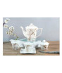 iShopping - Easy Shop Marble Print Ceramic Tea Set -15 Pcs
