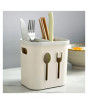 iShopping - Easy Shop 2 Portion Plastic Spoon Holder