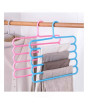 iShopping - Easy Shop 5 Layer Multifunctional Hanger Pack Of 2