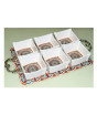 iShopping - Easy Shop Melamine Nuts Platter with 6 Small Bowl Set