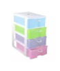iShopping - Easy Shop MultiColor 4 Step Plastic Drawer