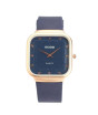 iShopping - Easy Shop Rubber Strap Slim Metallic Case Watch