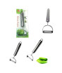 iShopping - Easy Shop Single Blade Stainless Steel Potato and Vegetable Peeler 