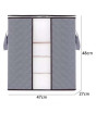 iShopping - Easy Shop Water Proof Blanket Storage Bag Gray