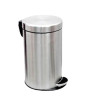 iShopping - Easy Shop Hydraulic Steel Pedal Dustbin with Extra Bucket - 5 Liter