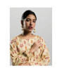 iShopping - Ahlam Soft Cambric Stitched Beige CO-ORD Set