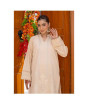 iShopping - Ahlam Ivory Panel Embroidery Raw Silk Suit 2-piece