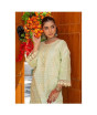 iShopping - Ahlam Olive Mirror Embroidery Raw Silk Suit 2-piece