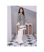 iShopping - Ahlam Monochrome Foliage Printed Lawn Kurta Set 2-piece