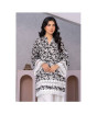 iShopping - Ahlam Monochrome Foliage Printed Lawn Kurta Set 2-piece
