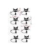 iShopping - Ferozi Traders Black Cat Waterproof Tattoo