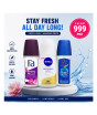 iShopping - Fa Nivea Roll On Deodorant Bundle 50ml (Pack of 3)