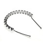 iShopping - Ferozi Traders Black Metal Headbands Wave For Men