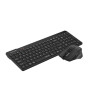 iShopping - A4Tech Fstyler 2.4G Wireless Quiet Key Combo Set Black (FG2400 Air2)