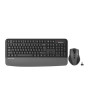 iShopping - A4Tech Fstyler 2.4G Power Saving Wireless Comfort Desktop Set Grey (FG2500S Plus)
