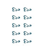 iShopping - Ferozi Traders Love Totem Design Temporary Tattoo Sticker