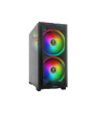 iShopping - Gamdias Apollo M1 Elite RGB Tempered Glass Mid-Tower Gaming Case Black
