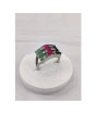 iShopping - Gilgit Bazaar Multi Stone Silver Ring (17)